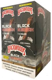 BACKWOODS CIGAR SINGLE 24PK BLACK RUSSIAN