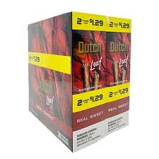 DUTCH LEAF 2/$1.29 REAL SWEET 