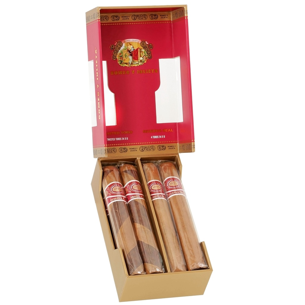 ROMEO Y JULIETA RESERVA REAL REAL HERO SAMPLER (8)