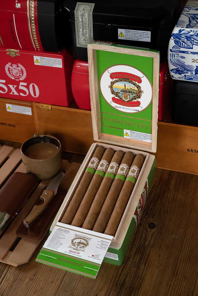 GH GREEN ROBUSTO CT #1 5X52 (20) GRAN HABANO