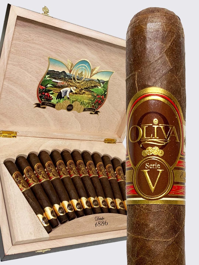 OLIVA SERIE V 135 ANNIVERSARIO 5 1/2X54  (12)