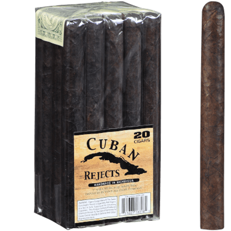 CUBAN REJECTS  CHURCHILL MADURO BUNDLE 7X48  (20)