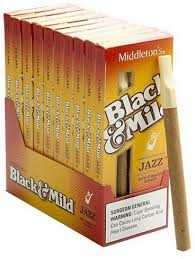 [INTREF001677] BLACK & MILD JAZZ CIGAR 10/5PK.
