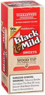 [INTREF001690] BLACK & MILD SWEETS WOOD TIP 99C