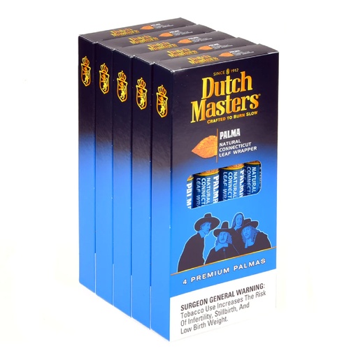 [INTREF003295] DUTCH MASTERS PALMA PACKS 5/4'S PACK