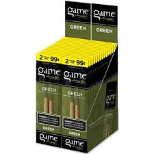 [INTREF003965] GAME 2/99  GREEN NATURAL LEAF CIGARILLOS