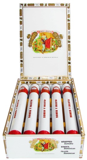 [INTREF008882] ROMEO Y JULIETA 1875 ROMEOS COURT EN TUBO(44X51/2)