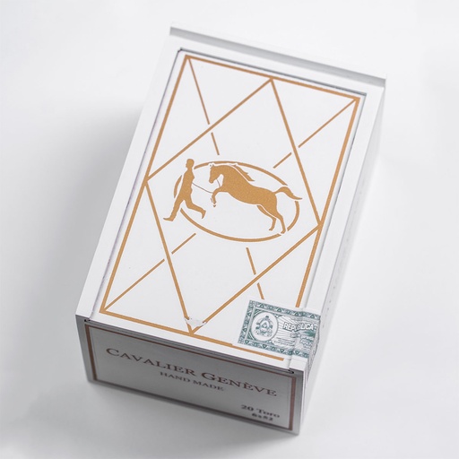 [INTREF002346] CAVALIER GENEVE WHITE SERIES CORONA 5 3/4X44  (20)