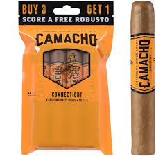 [INTREF002082] CAMACHO CONN ROBUSTO FRESH PACK 4/5 (20) sleeve