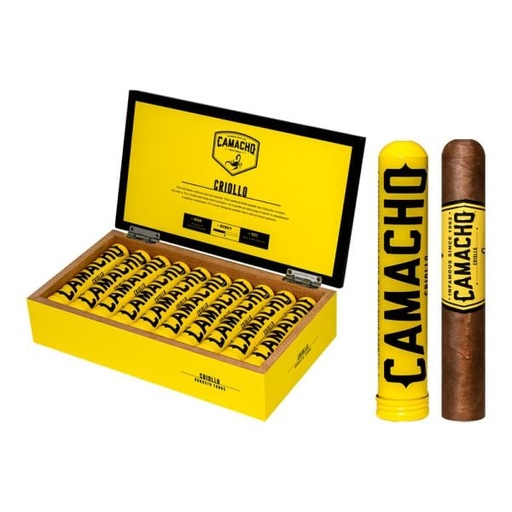 [INTREF002109] CAMACHO Criollo Robusto Tubos Ce US 20's 5X50(20)
