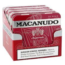 [INTREF006144] MACANUDO INSPIRADO RED MINIS 3X20 20/5 TINS (100)