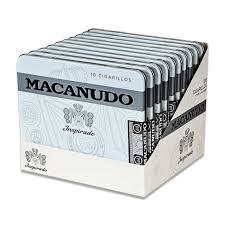[INTREF006206] MACANUDO INSPIRADO WHITE RILLOS 43/16X32 TINS (100)