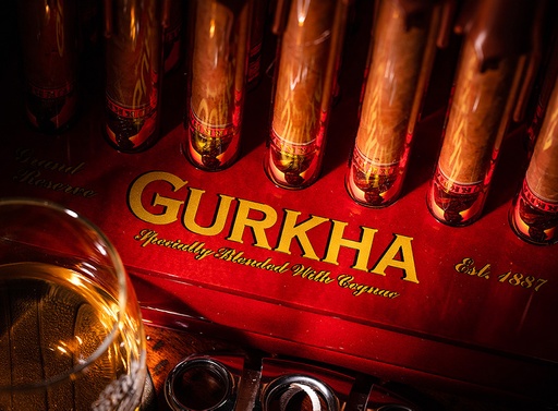 [INTREF004531] GURKHA GRAND RESERVE CORONA NAT TUBES (10)