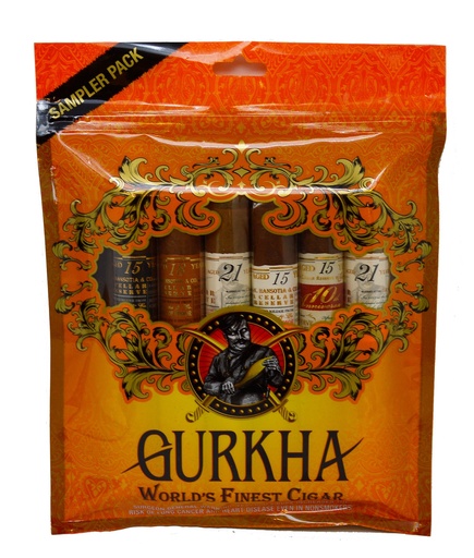 [INTREF004571] GURKHA SAMPLER TORO 6 CT POUCH