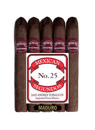 [INTREF006372] MEXICAN SEGUNDOS #25 MADURO BUNDLE 20(51/2X48)