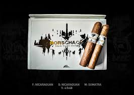 [INTREF007762] OVEJA NEGRA RORSCHACH SHORT ROBUSTO 4 1/2X48  (50)